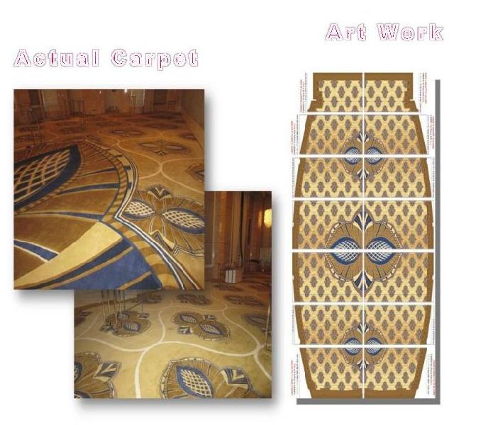 Customized Design Handmade Carpets 06