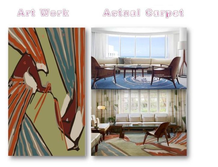 Customized Design Handmade Carpets 09