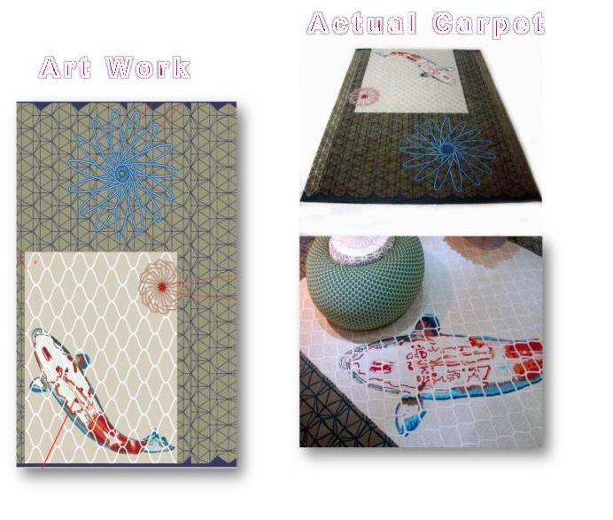 Customized Design Handmade Carpets 10