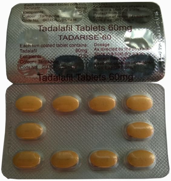 60 Mg Tadarise Tablets