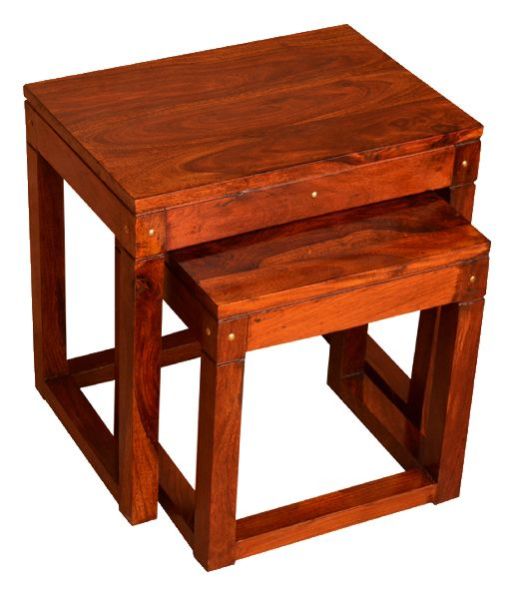 01 (88) Wooden Stool Set
