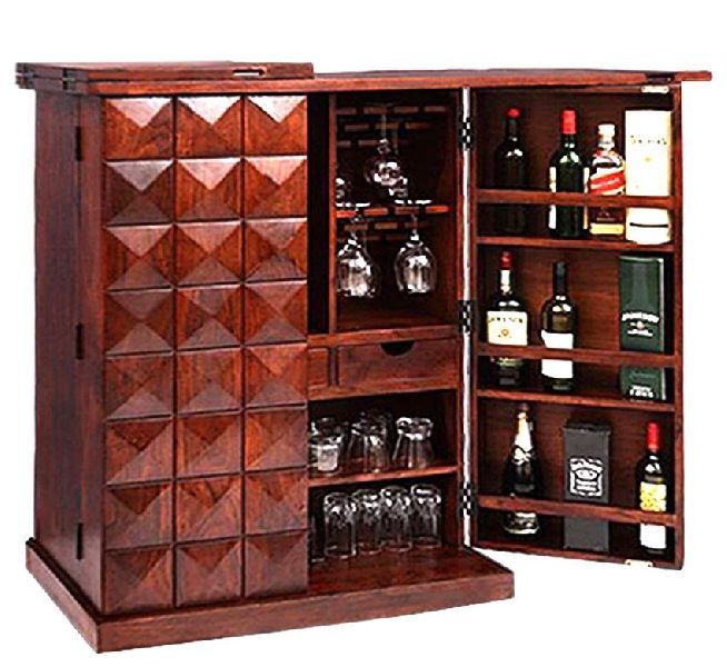 BCP - 90115 Wooden Bar Cabinet 01