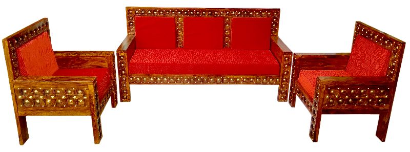 SF BKHR - 311 Wooden Sofa Set