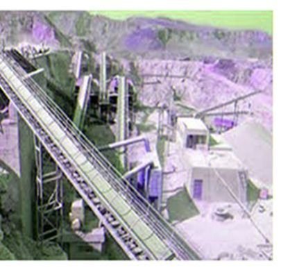 Industrial Belt Conveyor System 02