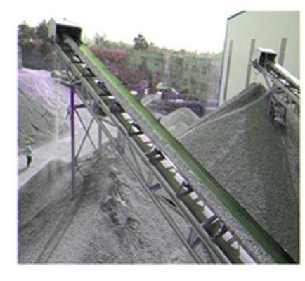 Industrial Belt Conveyor System 03