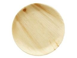 Areca Leaf Round Plate 02
