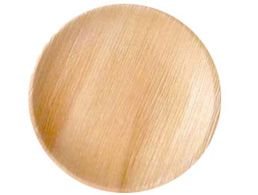 Areca Leaf Round Plate 01