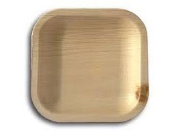 Areca Leaf Square Flat Plate