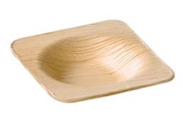Areca Leaf Square Bowl 01