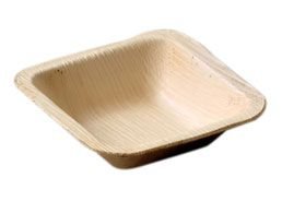 Areca Leaf Square Bowl 02