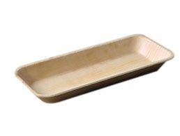 Areca Leaf Rectangle Dish 02
