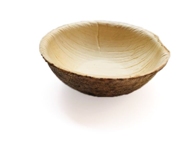 Areca Leaf Sauce Dip Bowl 01