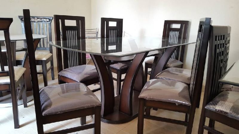 Mirror Dining Table Set 01