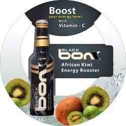 African Kiwi Energy Drink Bottle