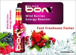 Wild Berry Energy Drink Bottle