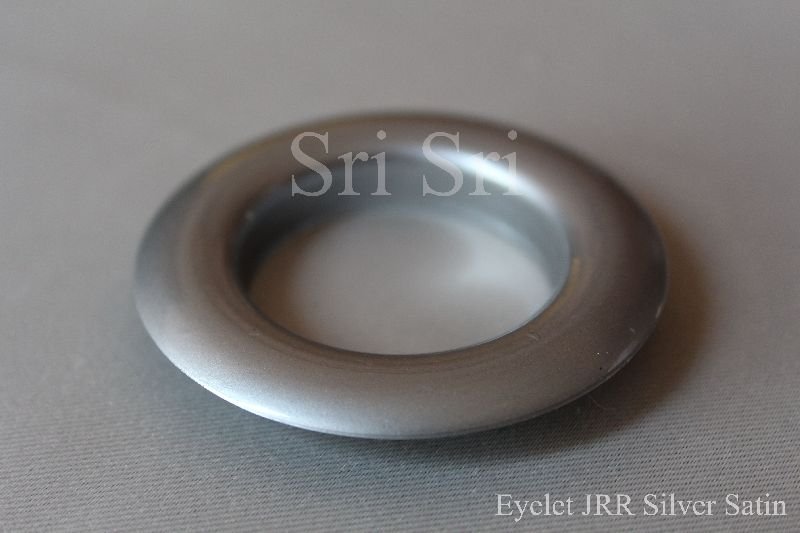 Eyelet JRR Silver Satin
