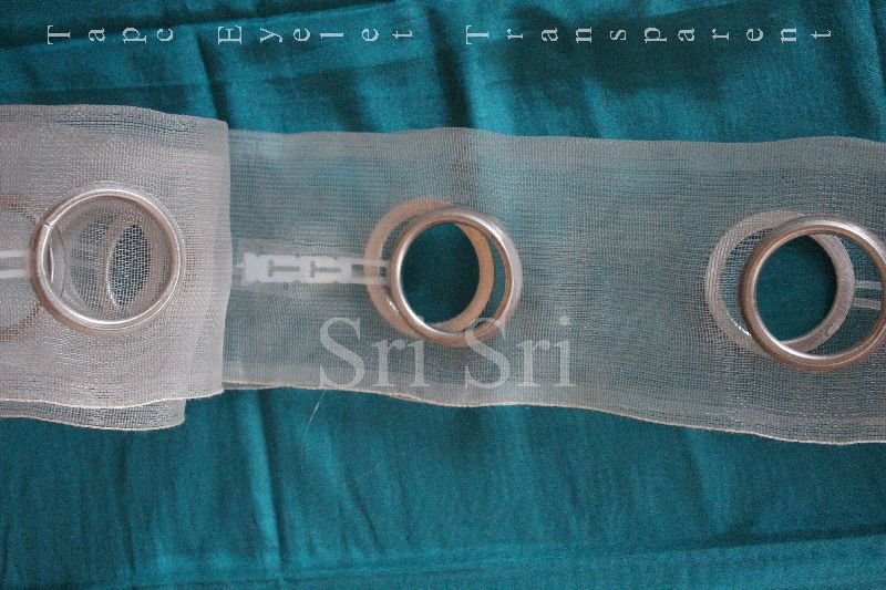 Eyelet Transparent Curtain Tape