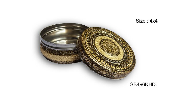 Rexine Decorative Steel Box 02