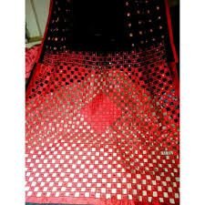 Handloom Foil Cutwork Sarees
