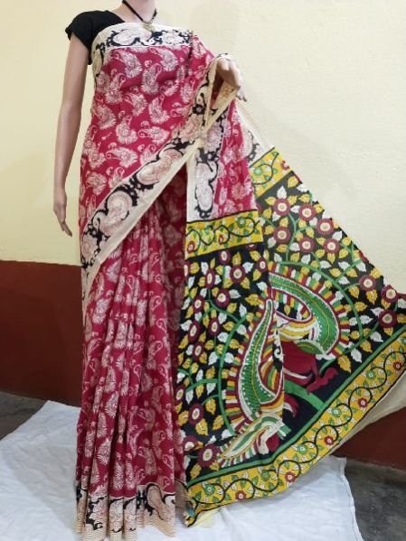 Kalamkari Print Cotton Sarees