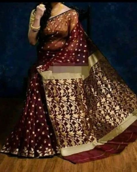 Resham Jamdani Silk Sarees