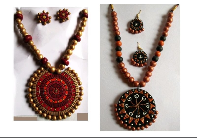 Terracotta Necklace Set 01