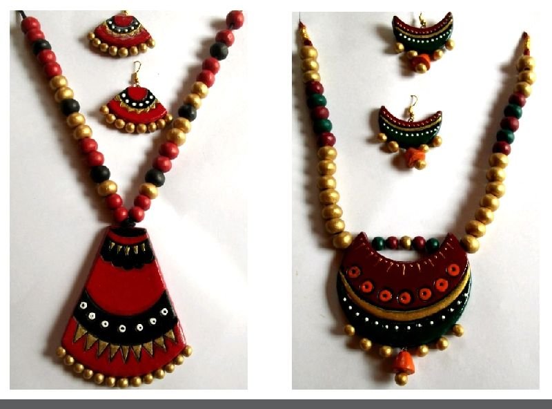 Terracotta Necklace Set 03