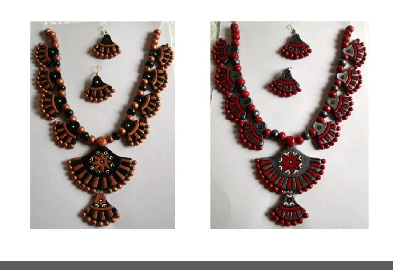 Terracotta Necklace Set 07