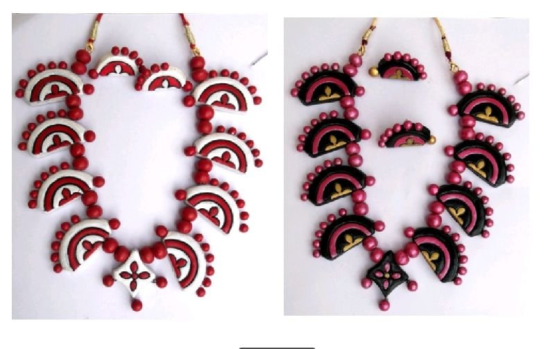 Terracotta Necklace Set 09
