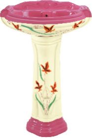 Vitrosa Series Pedestal Wash Basin 16