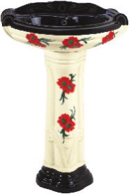 Vitrosa Series Pedestal Wash Basin 17