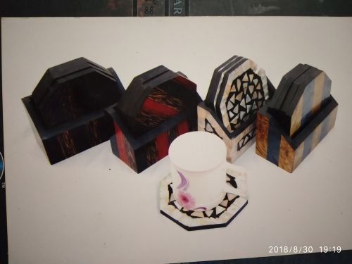 Horn and Born Tea Coaster 01