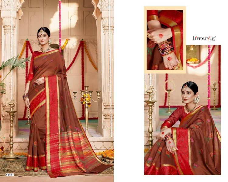 D No. 5451 Silk Saree