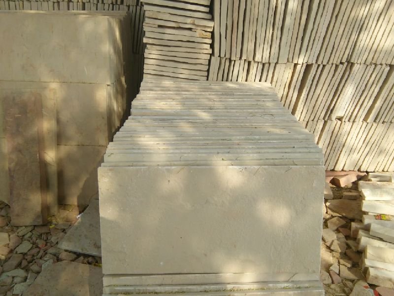 Dholpur Beige Sandstone Slab 07