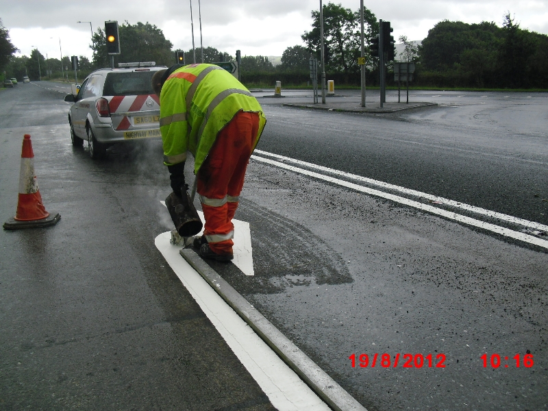 Thermoplastic Road Marking Paint 04