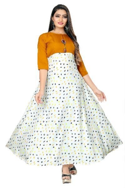 GW06 Printed Designer Gown