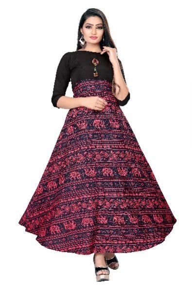 GW12 Printed Designer Gown