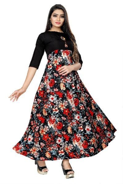 GW13 Printed Designer Gown