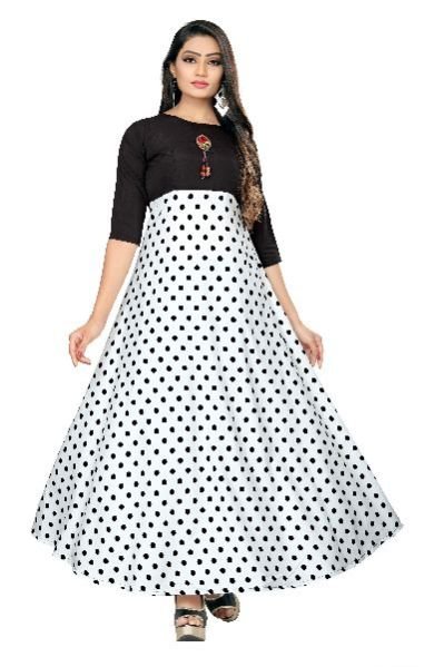 GW15 Printed Designer Gown