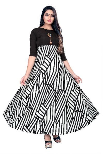 GW16 Printed Designer Gown