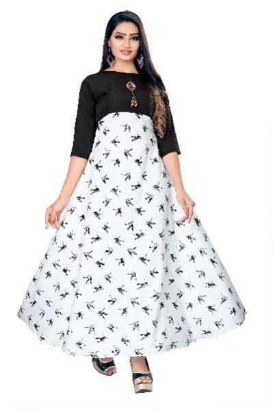 GW17 Printed Designer Gown