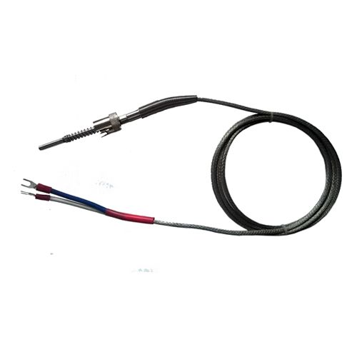 Thermocouple with high temperature cable and spring nut