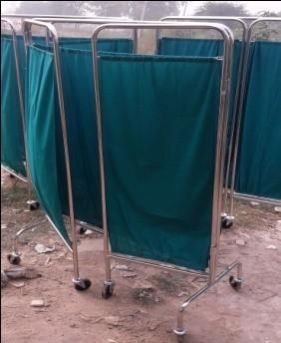 SS Hospital 3 Folding Screen