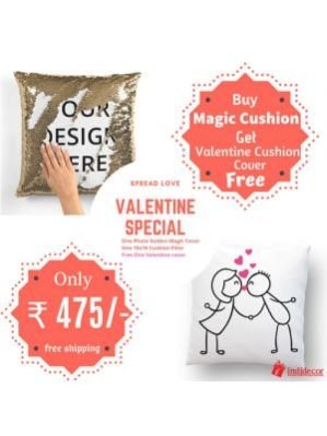 Golden Magic Cushion Valentine Special 60262