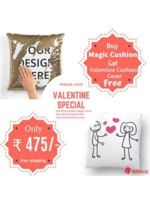 Golden Magic Cushion Valentine Special 60261