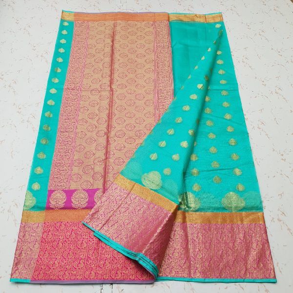 Kota Doria Silk Weaving Saree 01