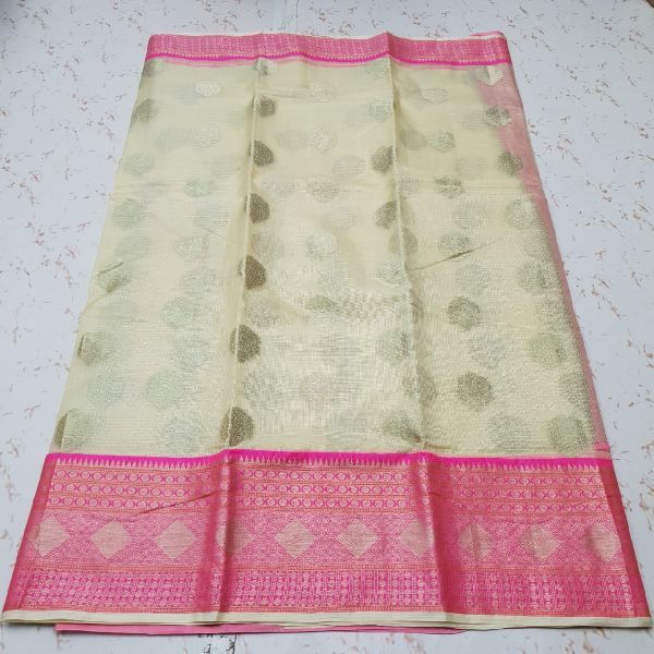 Kota Doria Silk Weaving Saree 02