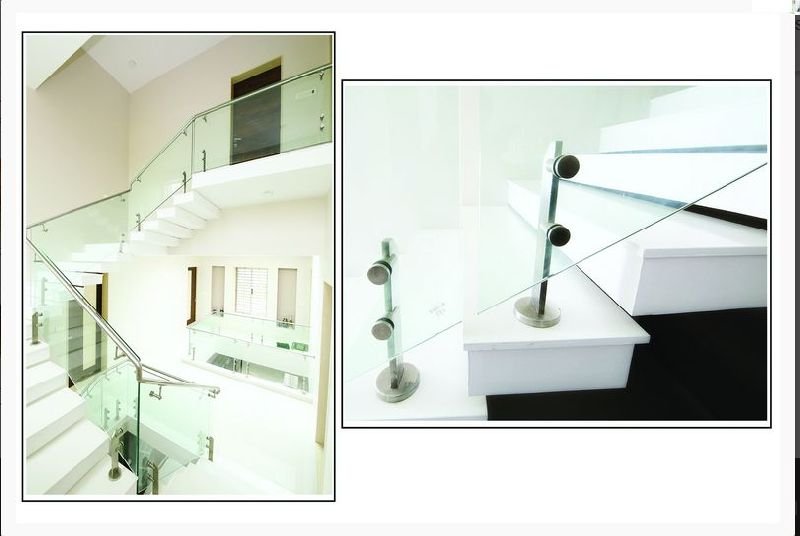 Glass Staircase Railing 02