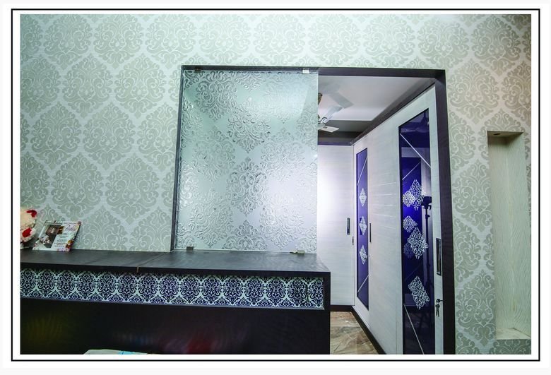 Glass Wall Partition 05