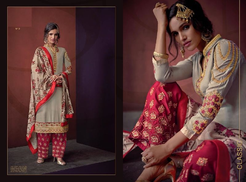 613 Sarthi Vol-3 Heavy Maslin Suits
